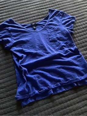 GAP Royal Blue Short Sleeve Pocket Tee